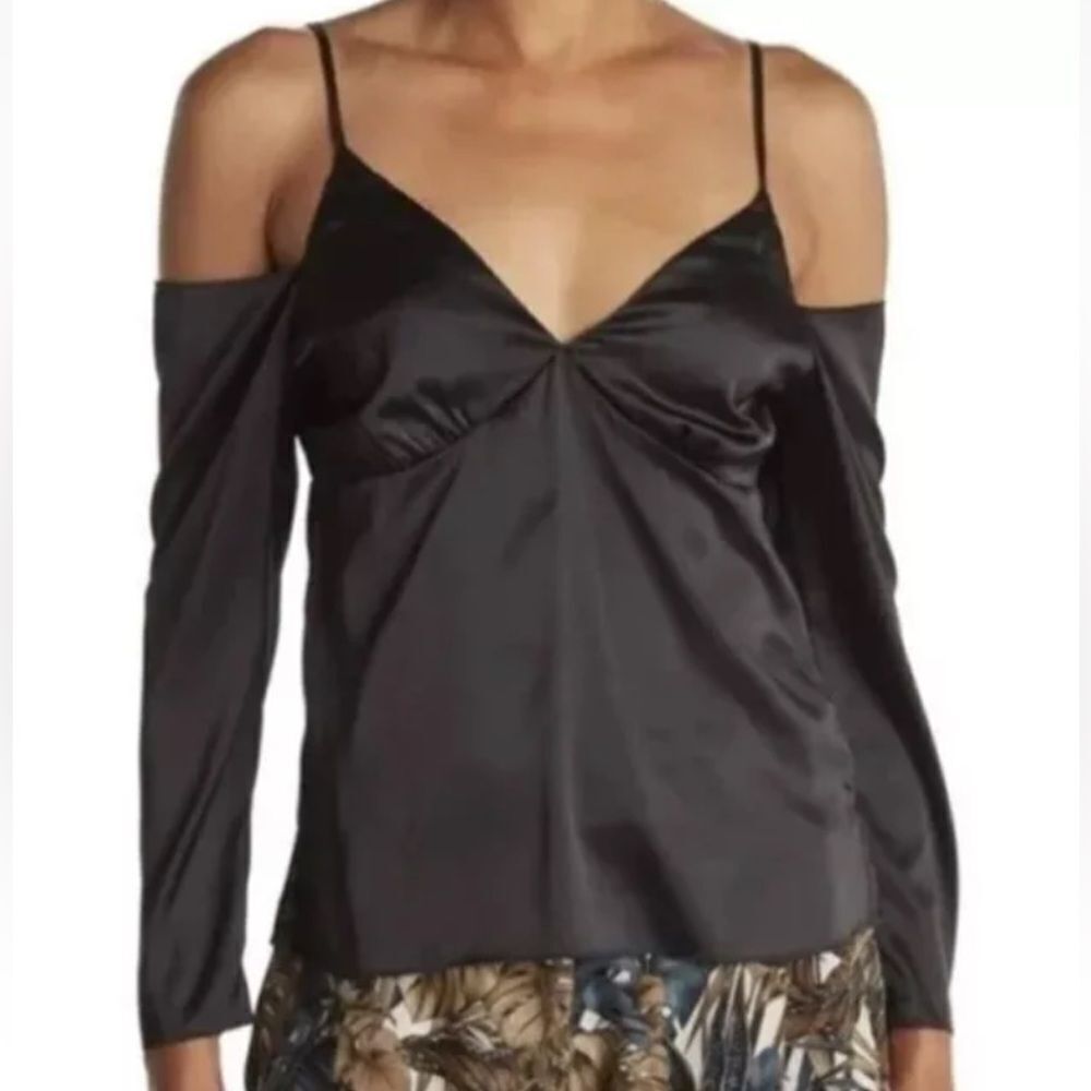 NWT WAYF Cold Shoulder Cami Blouse Sz S